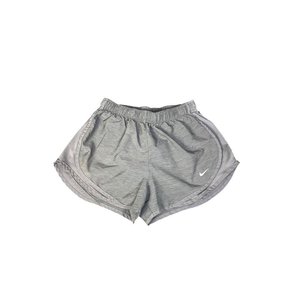 Nike Dri-Fit Women’s Grey Brief Lined Athletic Shorts Size-Small